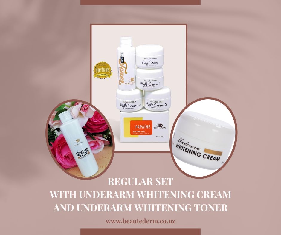 Regular Set with Underarm Whitening Cream and Underarm Toner